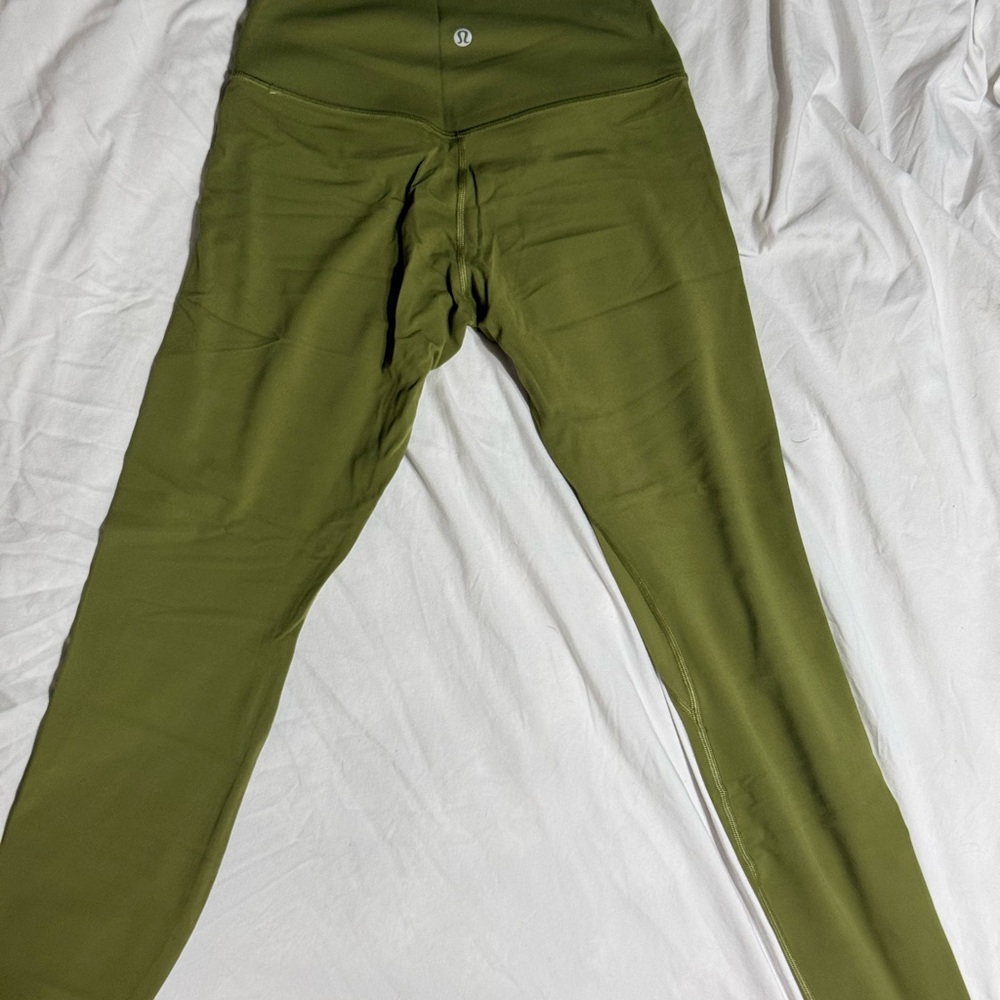 lululemon athletica Align green High-Waist Performance Leggings